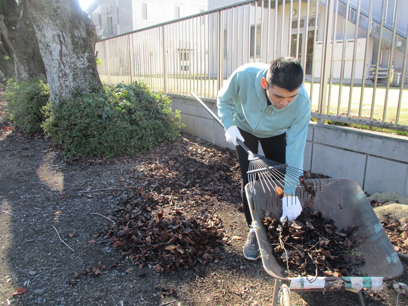 【成人西棟】グラウンド除草