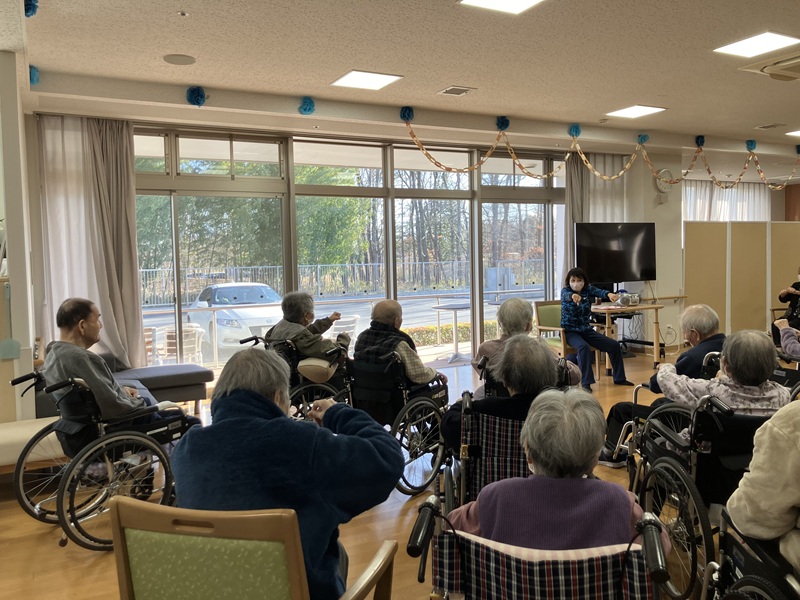 【特養】小正月　～健康体操～