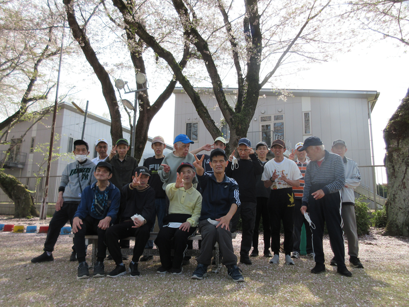 【さくらこぶし】　お花見をしました🌸